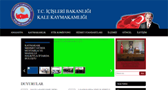 Desktop Screenshot of malatyakale.gov.tr